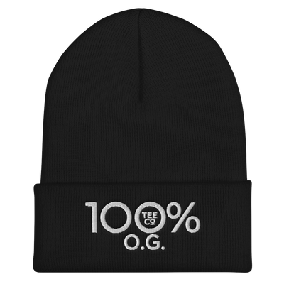 100% O.G. Cuffed Beanie - 100 Percent Tee Company