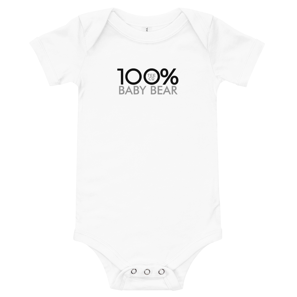 100% BABY BEAR One Piece