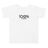 100% CHICAGO Toddler Short Sleeve Tee - 100 Percent Tee Company