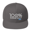 100% SHARK ALLY Snapback Baseball Hat to benefit Shark Allies - 100 Percent Tee Company