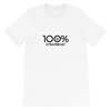 100% STEAMBOAT Short-Sleeve Unisex Tee - 100 Percent Tee Company