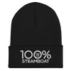 100% STEAMBOAT Cuffed Beanie - 100 Percent Tee Company