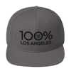 100% LOS ANGELES Snapback Hat - 100 Percent Tee Company