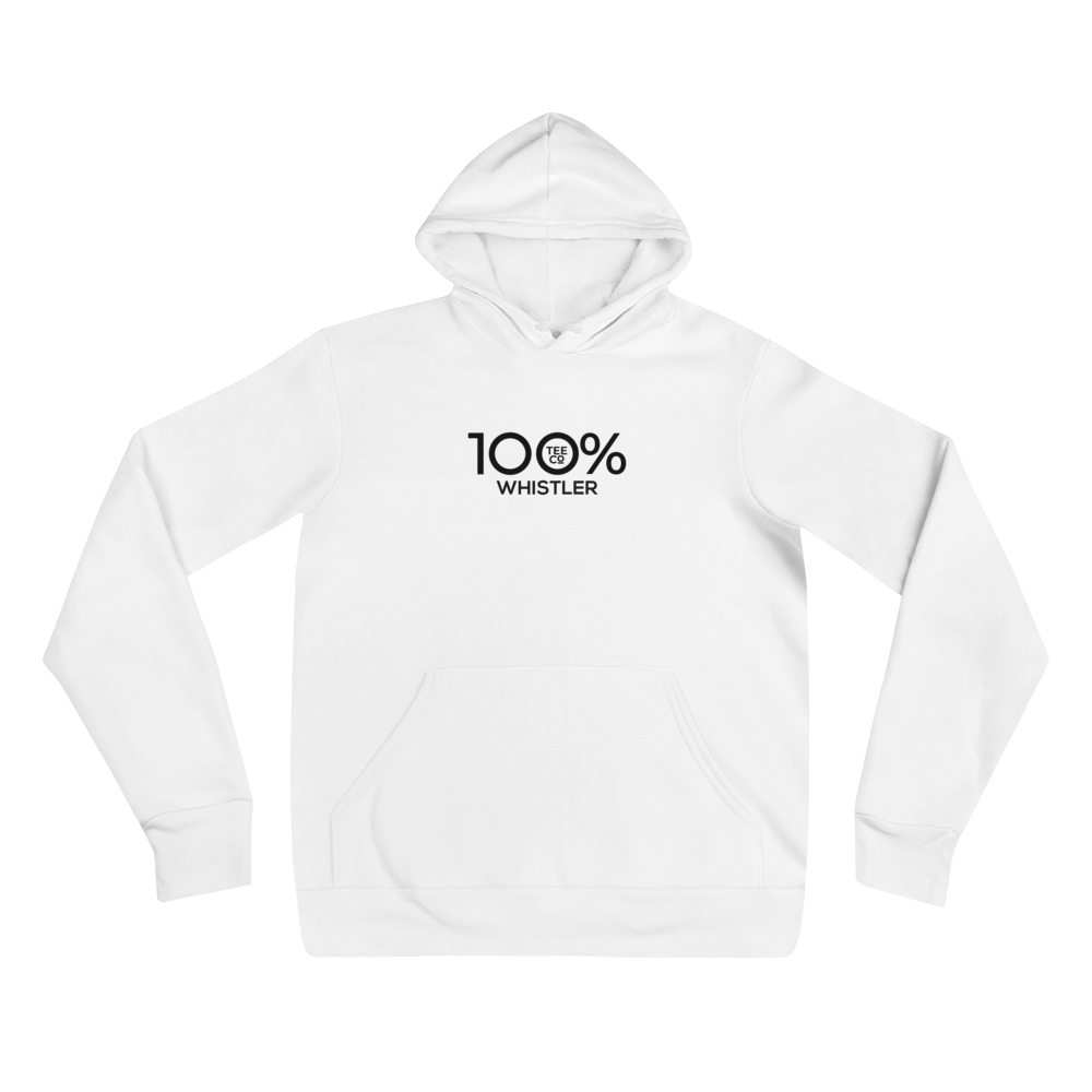 100% WHISTLER Unisex Hoodie - 100 Percent Tee Company