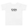 100% NEW YORKER Toddler Short Sleeve Tee - 100 Percent Tee Company