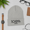 100% CALI Cuffed Beanie - 100 Percent Tee Company