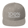 100% TELLURIDE Snapback Hat - 100 Percent Tee Company