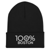 100% BOSTON Cuffed Beanie - 100 Percent Tee Company