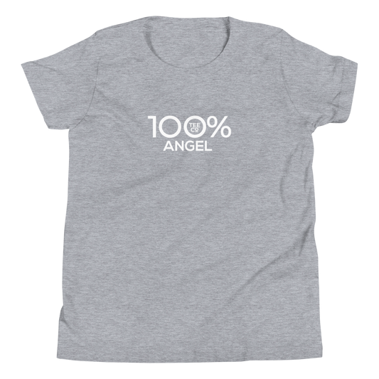 100% ANGEL Youth Short Sleeve Tee - 100 Percent Tee Company