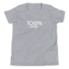 100% ANGEL Youth Short Sleeve Tee - 100 Percent Tee Company