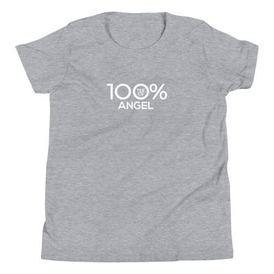 100% ANGEL Youth Short Sleeve Tee - 100 Percent Tee Company
