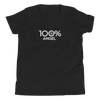 100% ANGEL Youth Short Sleeve Tee - 100 Percent Tee Company