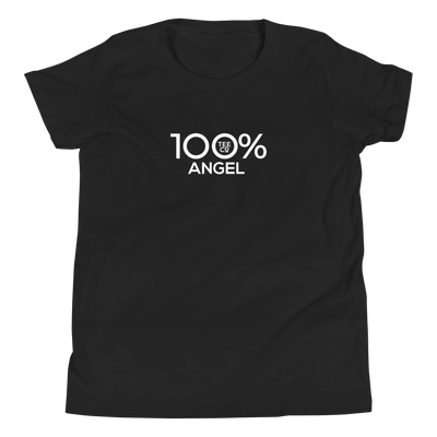 100% ANGEL Youth Short Sleeve Tee - 100 Percent Tee Company