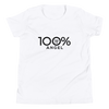 100% ANGEL Youth Short Sleeve Tee - 100 Percent Tee Company