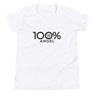 100% ANGEL Youth Short Sleeve Tee - 100 Percent Tee Company