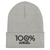 100% ANGEL Cuffed Beanie - 100 Percent Tee Company