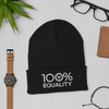100% EQUALITY Cuffed Beanie - 100 Percent Tee Company
