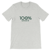 100% GREEN Short-Sleeve Unisex Tee - 100 Percent Tee Company