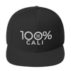 100% CALI Snapback Hat - 100 Percent Tee Company