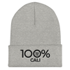 100% CALI Cuffed Beanie - 100 Percent Tee Company