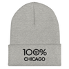 100% CHICAGO Cuffed Beanie - 100 Percent Tee Company