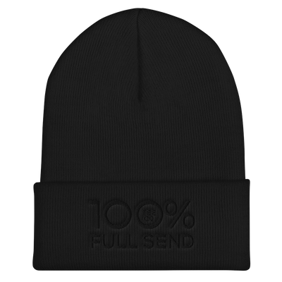 100% FULL SEND Cuffed Beanie - 100 Percent Tee Company