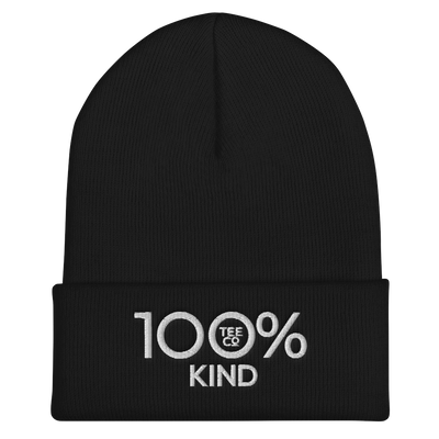 100% KIND Cuffed Beanie - 100 Percent Tee Company