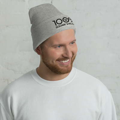 100% SQUAW VALLEY Cuffed Beanie - 100 Percent Tee Company