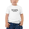 100% MONSTER Toddler Short Sleeve Tee - 100 Percent Tee Company