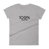 100% AUSTIN Women's Short Sleeve Tee - 100 Percent Tee Company