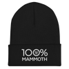 100% MAMMOTH Cuffed Beanie - 100 Percent Tee Company