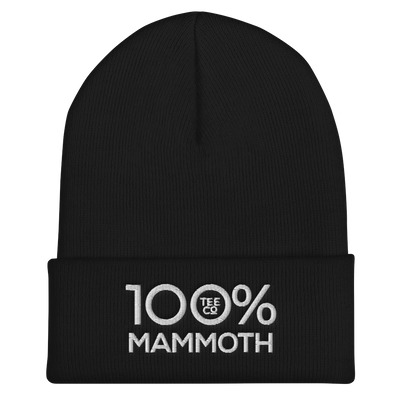 100% MAMMOTH Cuffed Beanie - 100 Percent Tee Company