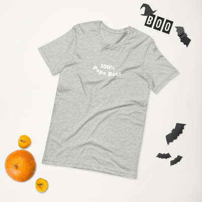 100% Papa Bear Unisex Tee