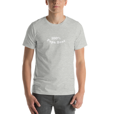 100% Papa Bear Unisex Tee