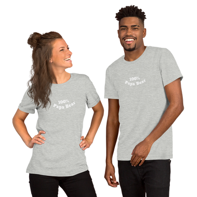 100% Papa Bear Unisex Tee