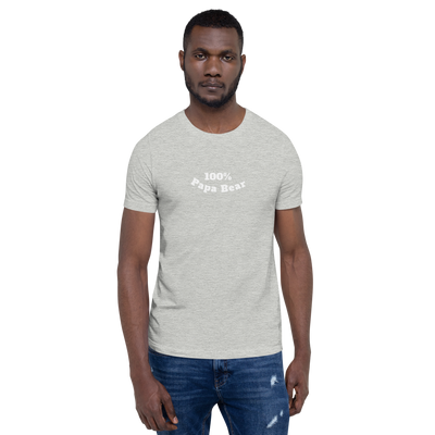 100% Papa Bear Unisex Tee
