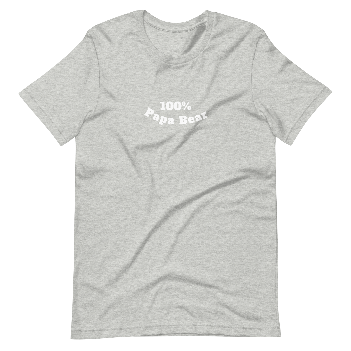100% Papa Bear Unisex Tee
