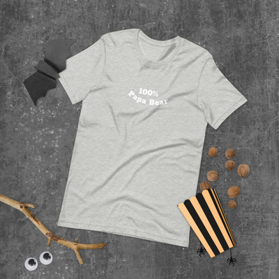 100% Papa Bear Unisex Tee
