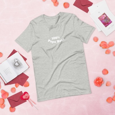 100% Papa Bear Unisex Tee