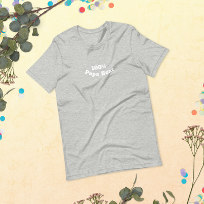 100% Papa Bear Unisex Tee