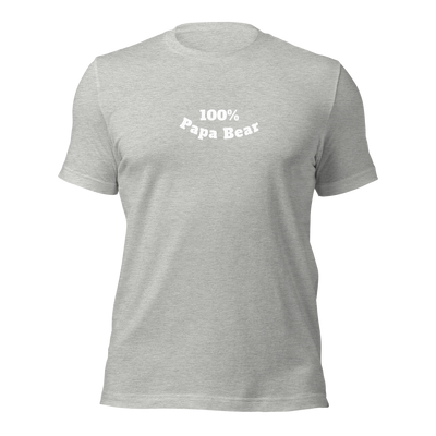 100% Papa Bear Unisex Tee