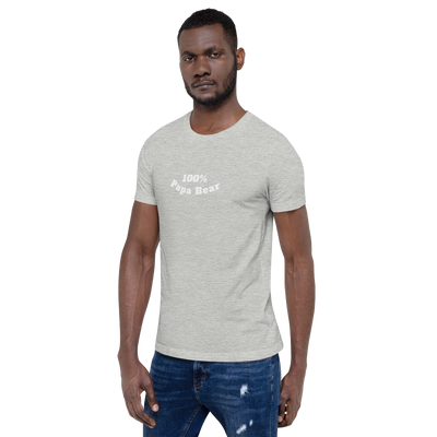 100% Papa Bear Unisex Tee