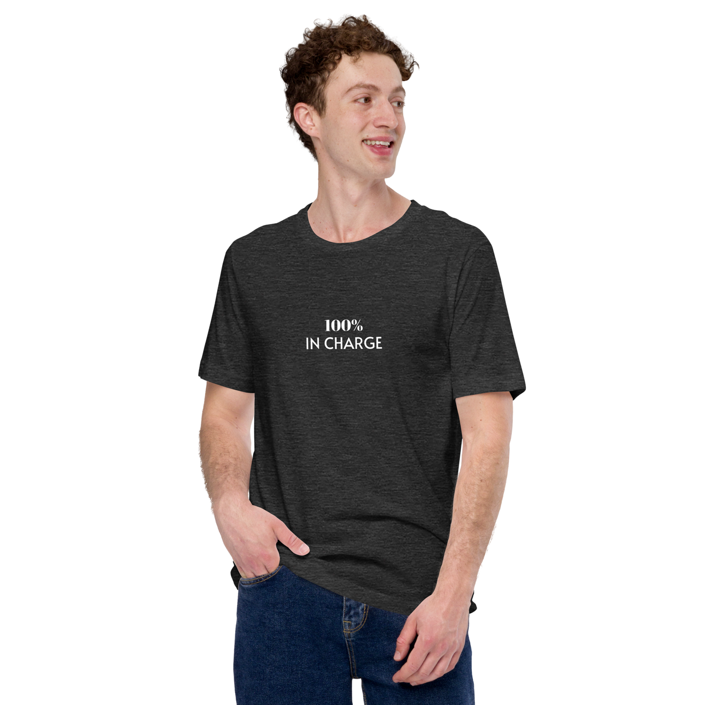 100% IN CHARGE Unisex Tee