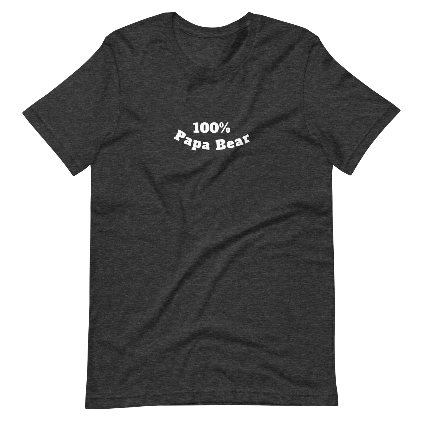 100% Papa Bear Unisex Tee