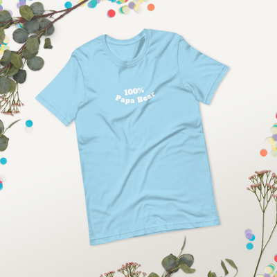 100% Papa Bear Unisex Tee