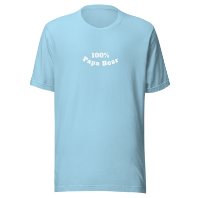 100% Papa Bear Unisex Tee