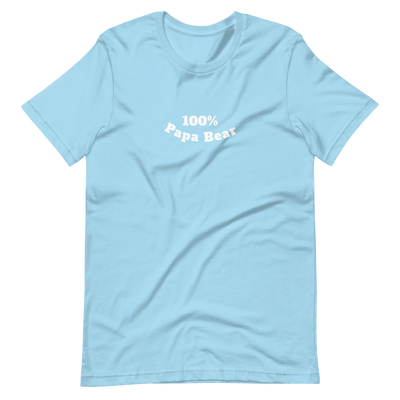 100% Papa Bear Unisex Tee