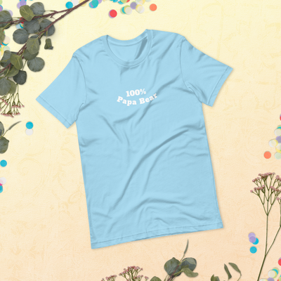 100% Papa Bear Unisex Tee