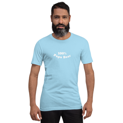 100% Papa Bear Unisex Tee