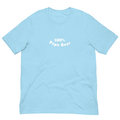 100% Papa Bear Unisex Tee